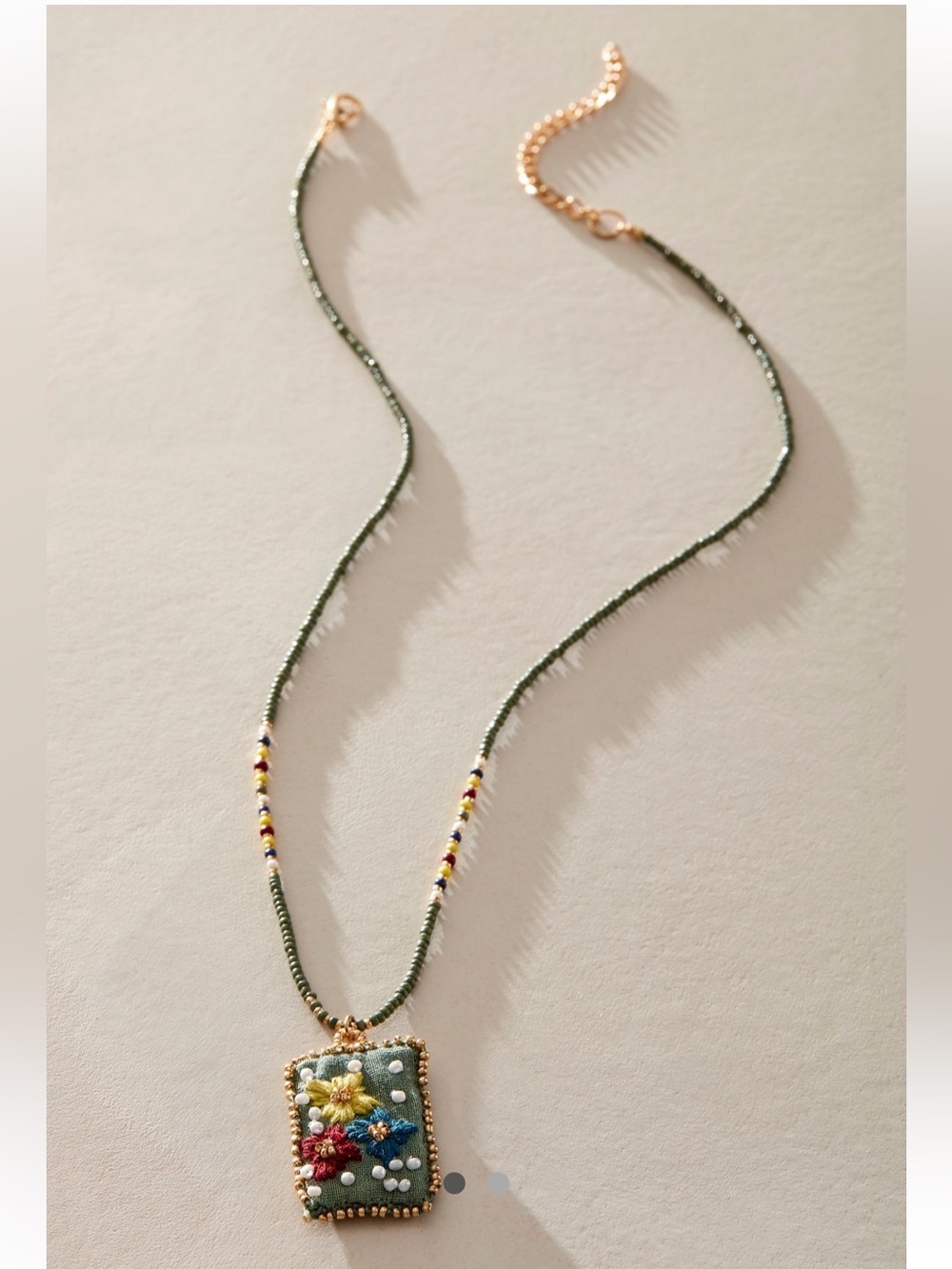 NWOT Free People Serefina Luck Of The Draw Necklace